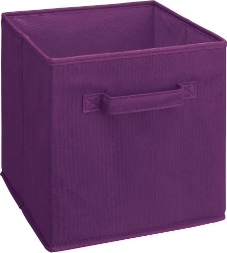 Closetmaid Multi Purpose Fabric Storage Bin Purple 11 In Ralphs