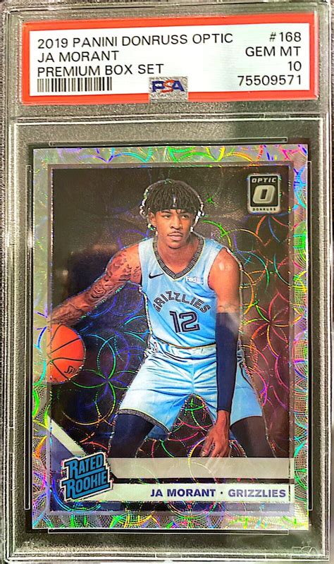 Ja Morant Optic Premium Box Set Psa Price Guide