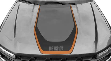 Ford Maverick Mach 1 Esque Hood Decal Graphic Vinyl Decal Graphic