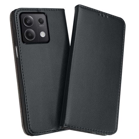 Etui Do Xiaomi Redmi Note Pro G Czarne Magnetyczne Zamykane Ze Szk Em