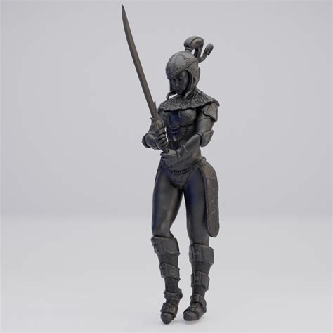 Hot Goblin 女神ガードB ミニチュア ホットゴブリン 女戦士 フィギュア