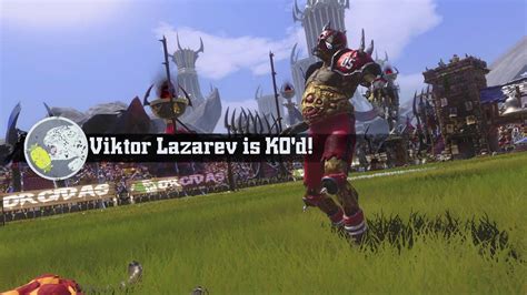 Blood Bowl Khorne Vs Kislev Youtube