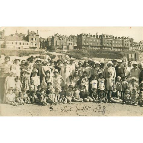 Onival Sur Mer Superbe Et Rare Photo Carte Postale Animation Sur La