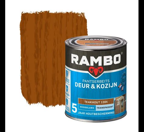 Rambo Deur Kozijn Hoogglans Teakhout Kopen Decoprof Nl