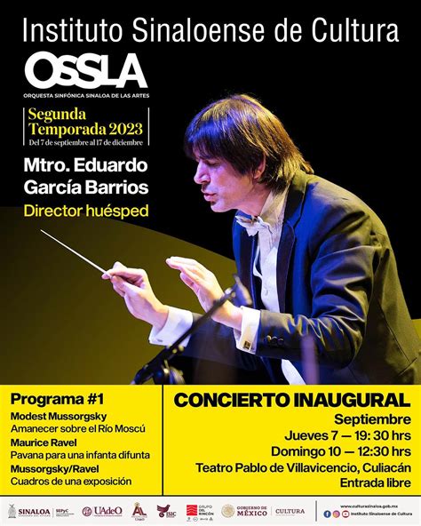 Concierto Inaugural De La OSSLA De La Segunda Temporada 2023 Perfiles