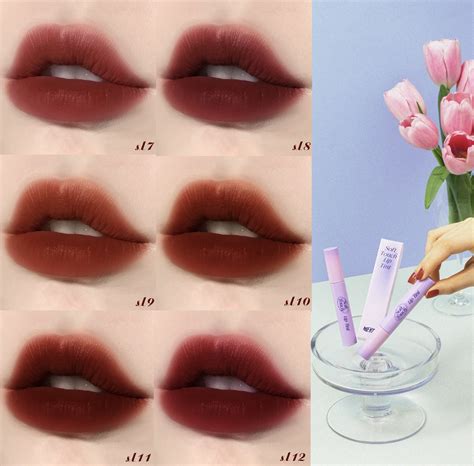 Son kem siêu lì siêu mịn môi Merzy Soft Touch Lip Tint Halo