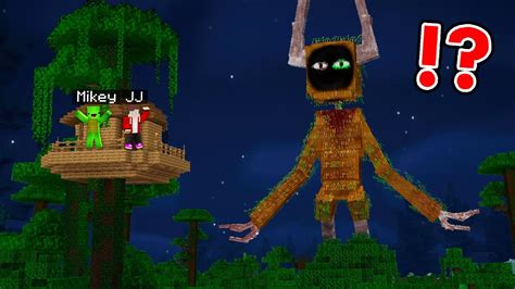 How Jj And Mikey Found The Biggest Torture Dweller In Minecraft