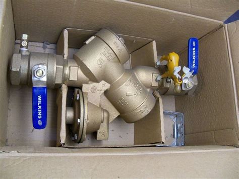 Reduced Pressure Zone Backflow Preventer Xl Zurn Wilkins Bronze