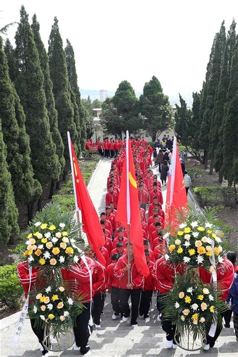 塔沟武校 缅怀革命先烈 弘扬爱国情怀 塔沟武校举行红色主题教育活动武校动态dfedu