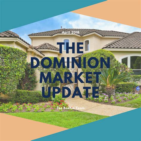 The Dominion, TX April Market Update