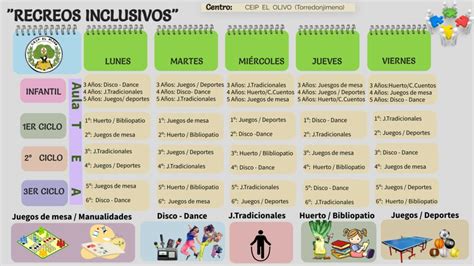 Recreos Inclusivos CEIP EL OLIVO