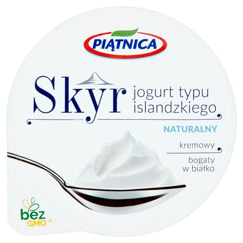 Pi Tnica Skyr Jogurt Typu Islandzkiego Naturalny G Promocje I