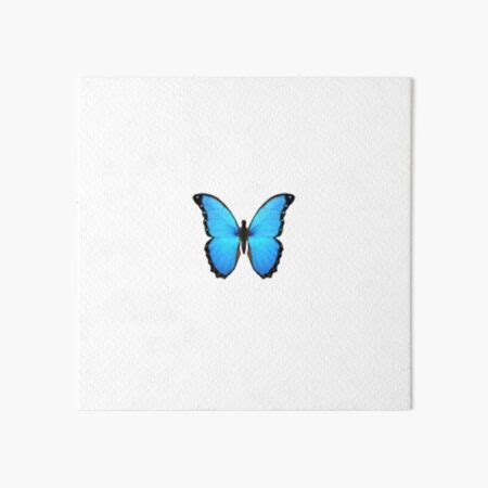 "Butterfly emoji" Art Board Print for Sale by globaby | Redbubble