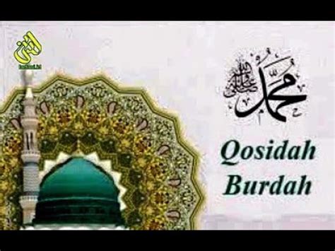 Qasidah Burdah Shareef Lirik YouTube