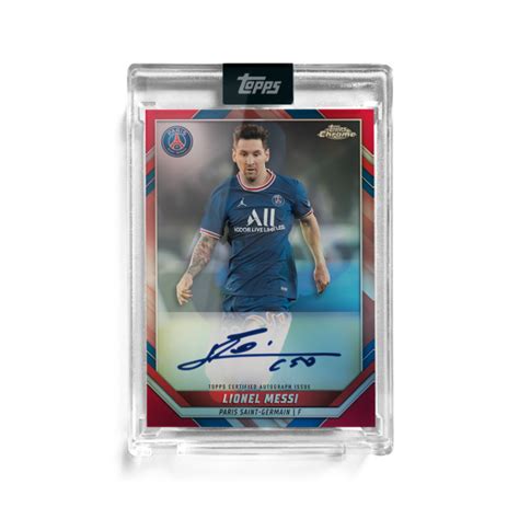 2022 23 Topps Chrome® Paris Saint Germain Team Set