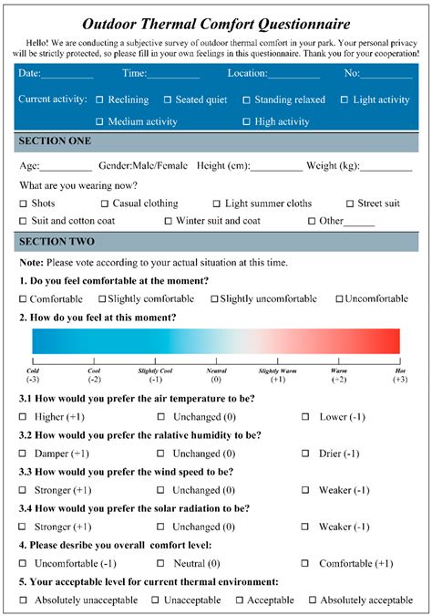 Sustainability Free Full Text Outdoor Thermal Comfort Of Urban Park