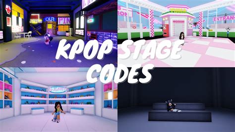 K Pop Stage Codes For Rh Dance Studio Roblox Roblox RH DANCE STUDIO