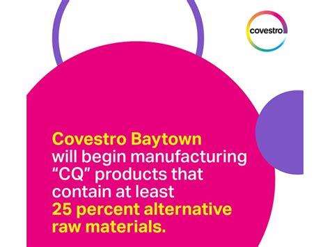 Three Covestro U S Facilities Achieve Iscc Plus Certification Covestro