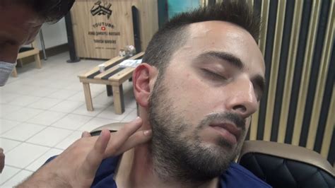 Asmr Turkish Barber Fast Massage Neck Crack Head Back Ear Face