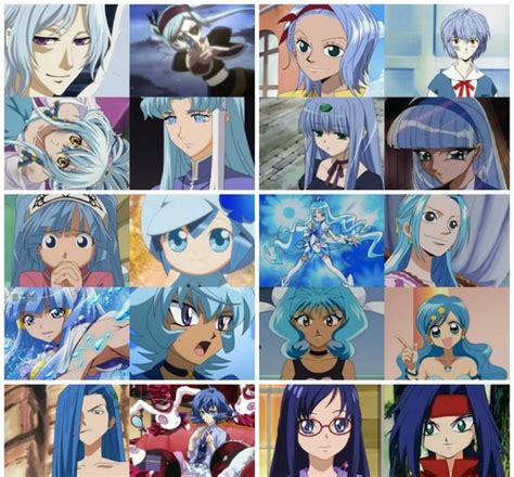 Blue Haired Anime Characters - Anime Fan Art (34758213) - Fanpop