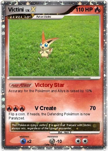 Pokémon Victini 313 313 Victory Star My Pokemon Card