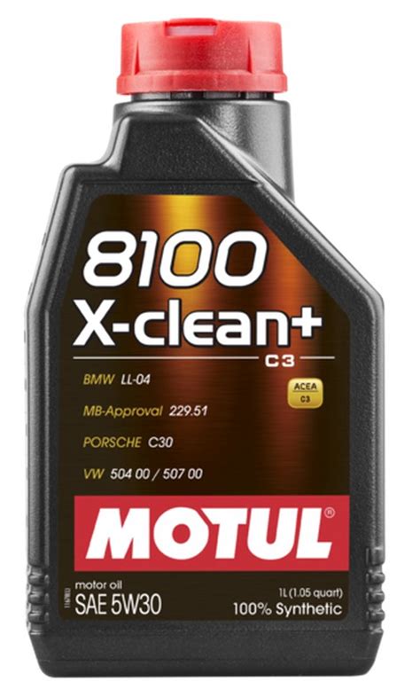 Lubricante Motul 8100 X CLEAN 5W30 5L MOT106377 Aceite De Motor 5W30