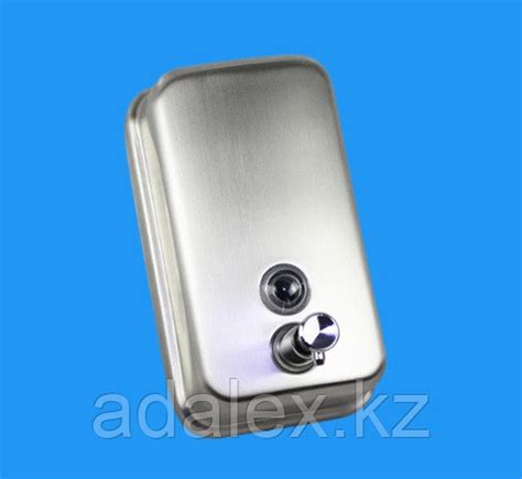 Купить дозатор для жидкого мыла металлический настенный