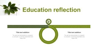 Green education powerpoint for presentation | PPT