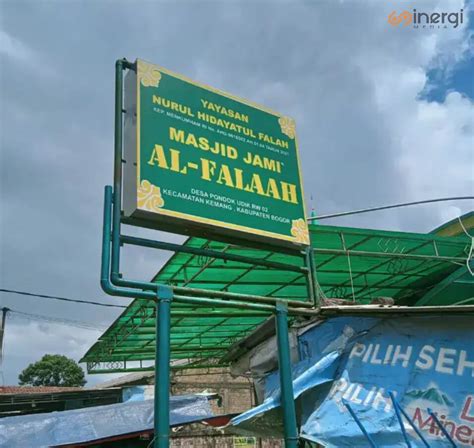 Neon Box Masjid Sinergi Media Advertising