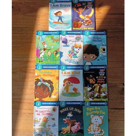 jual step  reading level  series buku anak bahasa inggris preloved