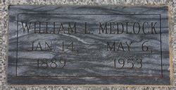 William Lee Medlock 1889 1953 Homenaje De Find A Grave