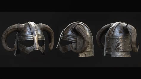 Skyrim Iron Helmet — polycount