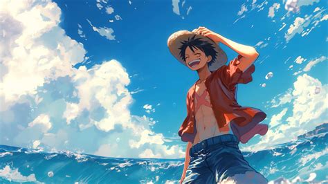 Luffy Blue Horizon Live Wallpaper