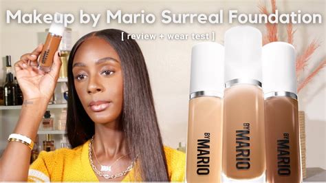 Makeup By Mario NEW Surreal Skin Foundation Review Alex L YouTube