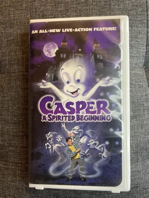 Casper A Spirited Beginning Vhs Picclick Uk