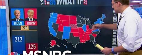 Steve Kornacki Maps Out Possible Election Day Scenarios - Main Stream ...