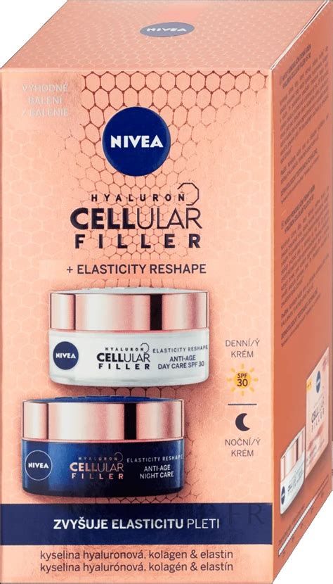 Nivea Hyaluron Cellular Elasticity Filler Set crème de jour 50ml