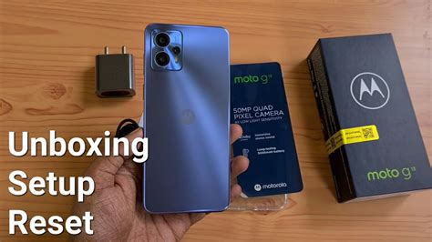 Moto G13 Unboxing Setup Reset YouTube