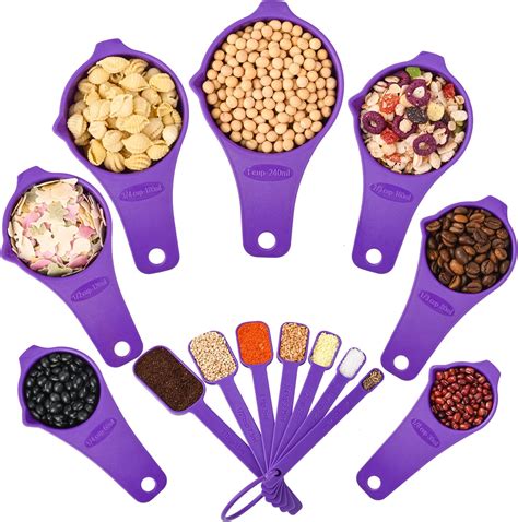 Amazon Showeroro Pcs Heart Shaped Measuring Spoon Measuring Cups