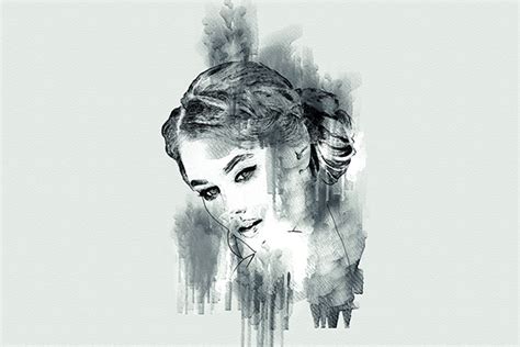 Portrait Art Photoshop Action on Behance