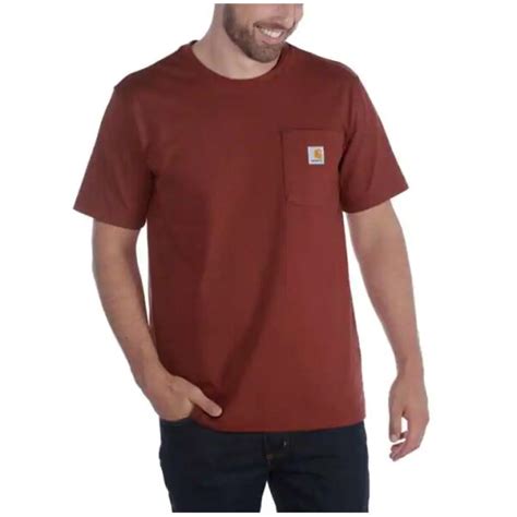 Carhartt Relaxed Fit Heavyweight Short Sleeve K87 Pocket T Shirt