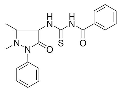 Benzoyl Dimethyl Oxo Phenyl Pyrazolidin Yl Thiourea