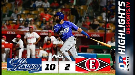 Resumen Tigres Del Licey Vs Leones Del Escogido Oct Serie