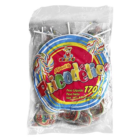 Pirulito Psicodélico Tutti Frutti Miguelito 170g