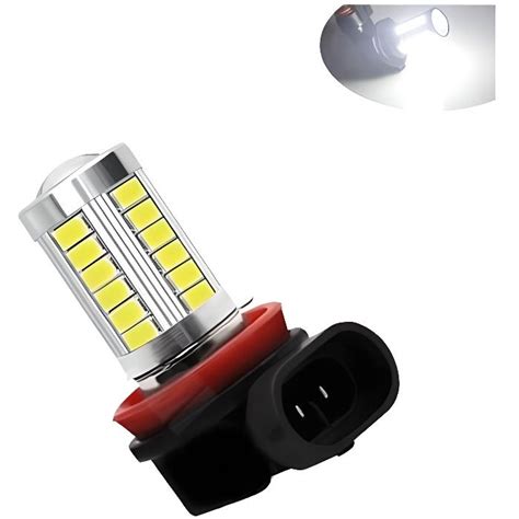 Ampoule Hb Led Smd Blanc Xenon Voiture Moto Antibrouillard