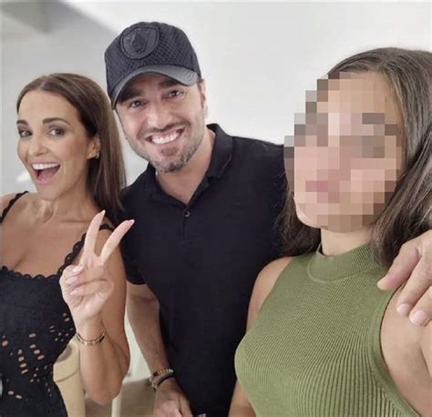 Paula Echevarría y David Bustamante juntos para celebrar el cumpleaños