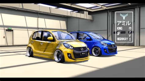 Assetto Corsa Myvi Layan Genting La Canyon Map Youtube