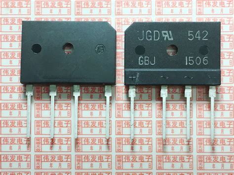 Free Shipping New Bridge Rectifier Gbj Dip A V Pcs Lot