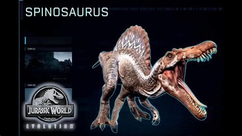 Spinosaurus Species Profile Jurassic World Evolution Youtube