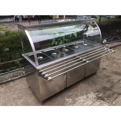 Stainless Steel Food Display Counter For Catering At Rs 45000 Piece In